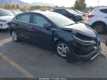  Salvage Chevrolet Cruze