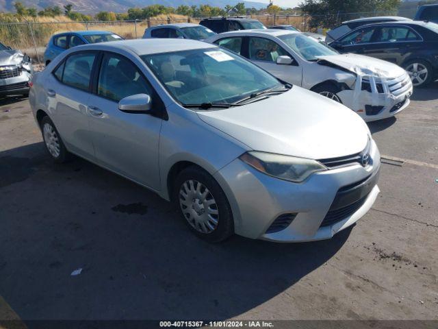  Salvage Toyota Corolla