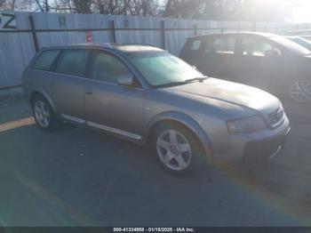  Salvage Audi allroad