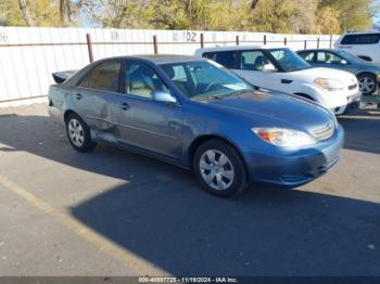  Salvage Toyota Camry