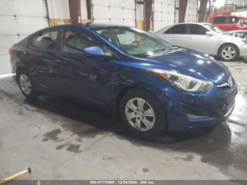  Salvage Hyundai ELANTRA