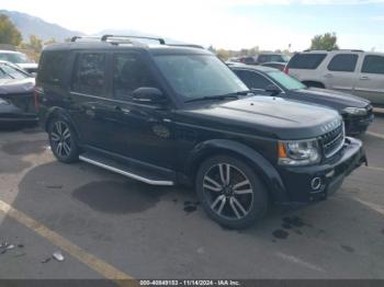  Salvage Land Rover LR4