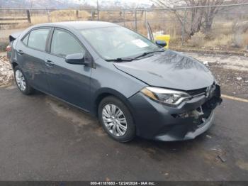  Salvage Toyota Corolla