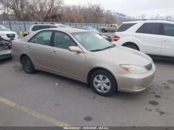  Salvage Toyota Camry