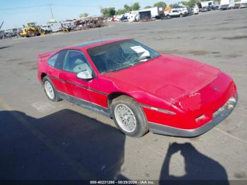  Salvage Pontiac Fiero