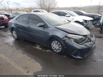  Salvage Toyota Corolla