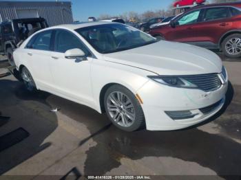  Salvage Lincoln MKZ