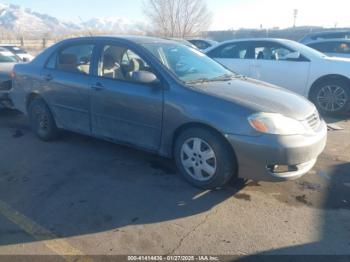  Salvage Toyota Corolla