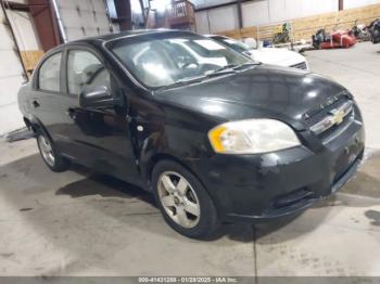  Salvage Chevrolet Aveo