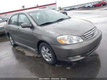  Salvage Toyota Corolla