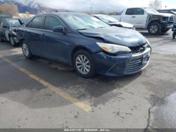  Salvage Toyota Camry