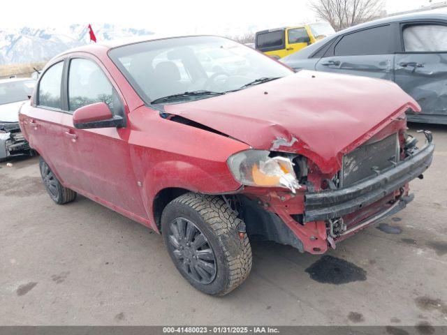  Salvage Chevrolet Aveo