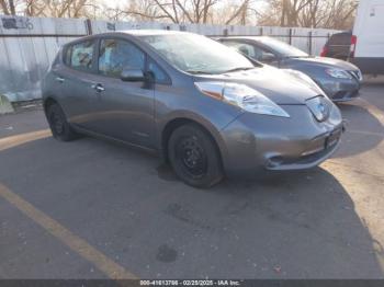  Salvage Nissan LEAF