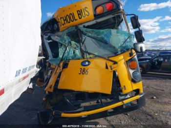  Salvage Blue Bird School Bus   Transit Bus