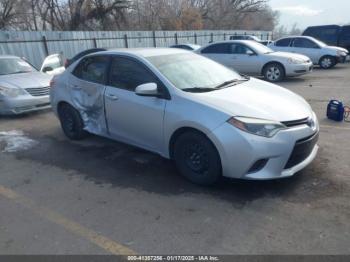  Salvage Toyota Corolla