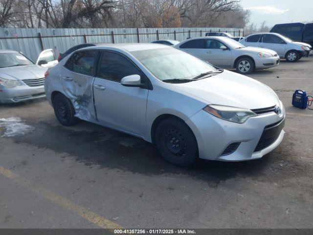  Salvage Toyota Corolla