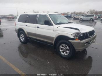  Salvage Mitsubishi Montero Sport