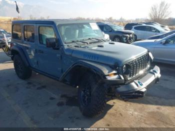  Salvage Jeep Wrangler