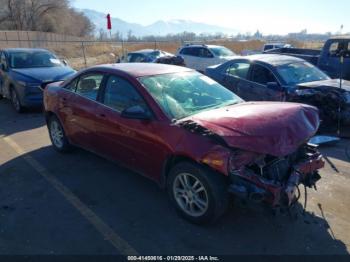  Salvage Pontiac G6