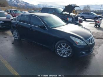  Salvage INFINITI G37x