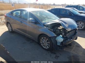  Salvage Hyundai ELANTRA