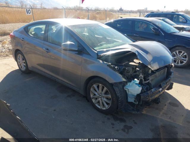  Salvage Hyundai ELANTRA