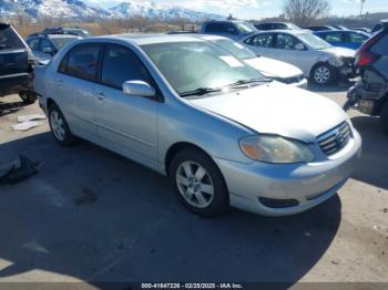  Salvage Toyota Corolla