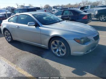  Salvage BMW 6 Series