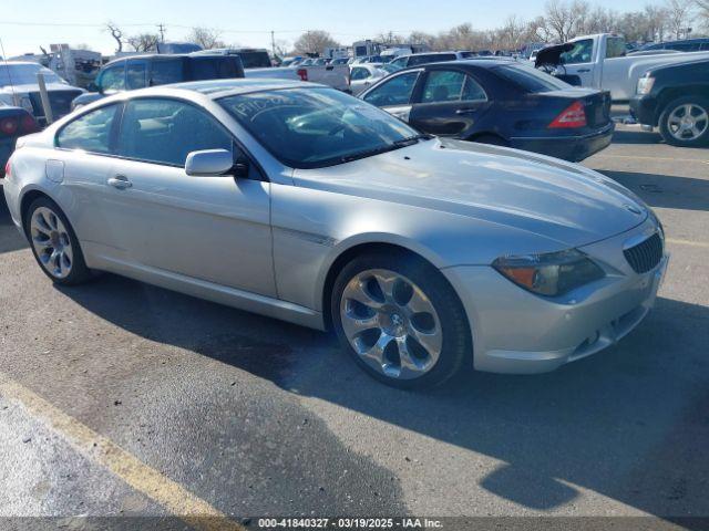  Salvage BMW 6 Series