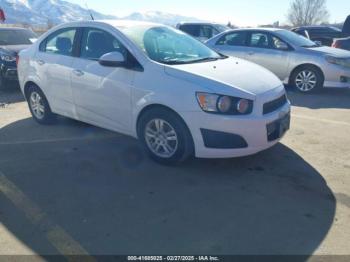  Salvage Chevrolet Sonic