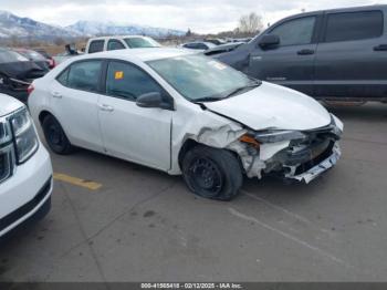  Salvage Toyota Corolla