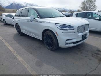  Salvage Lincoln Aviator