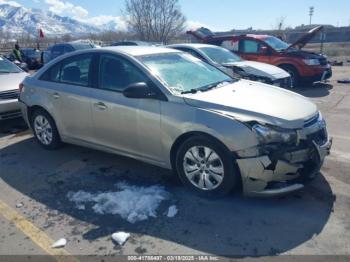  Salvage Chevrolet Cruze