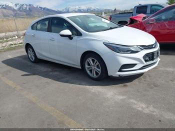  Salvage Chevrolet Cruze