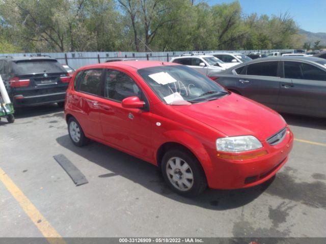  Salvage Chevrolet Aveo