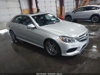  Salvage Mercedes-Benz E-Class