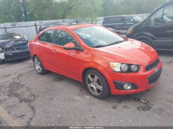  Salvage Chevrolet Sonic