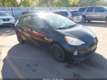  Salvage Toyota Prius c