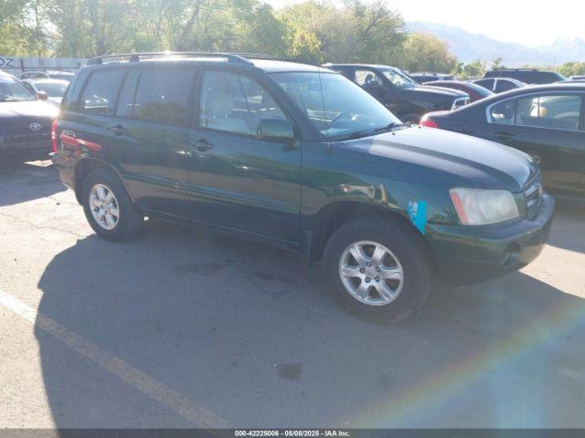  Salvage Toyota Highlander