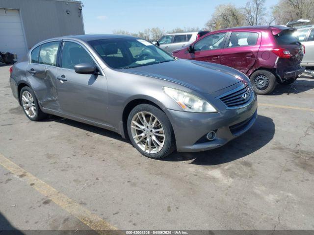  Salvage INFINITI G37x