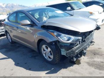  Salvage Hyundai ELANTRA