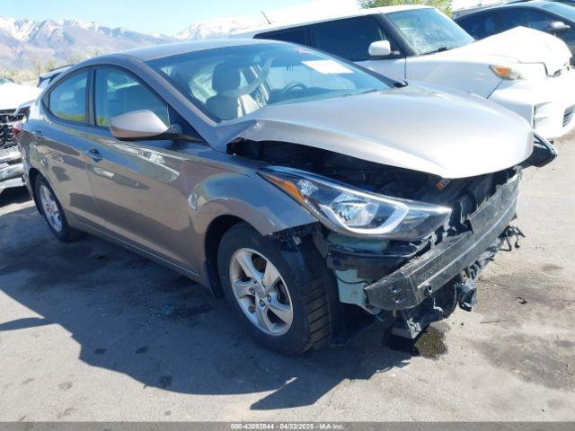  Salvage Hyundai ELANTRA