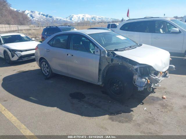  Salvage Toyota Corolla