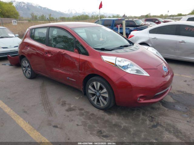  Salvage Nissan LEAF