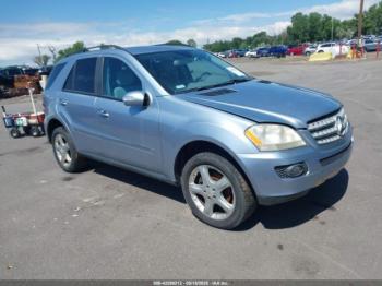  Salvage Mercedes-Benz M-Class
