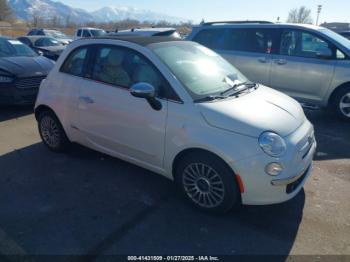  Salvage FIAT 500c