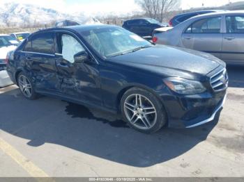  Salvage Mercedes-Benz E-Class