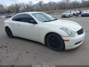  Salvage INFINITI G35