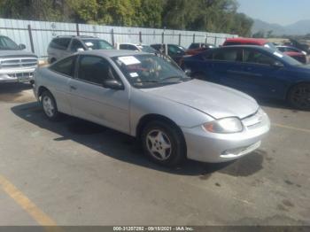  Salvage Chevrolet Cavalier
