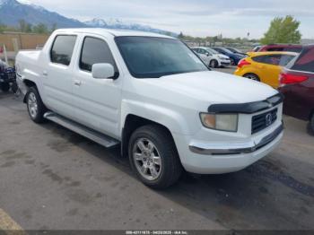  Salvage Honda Ridgeline